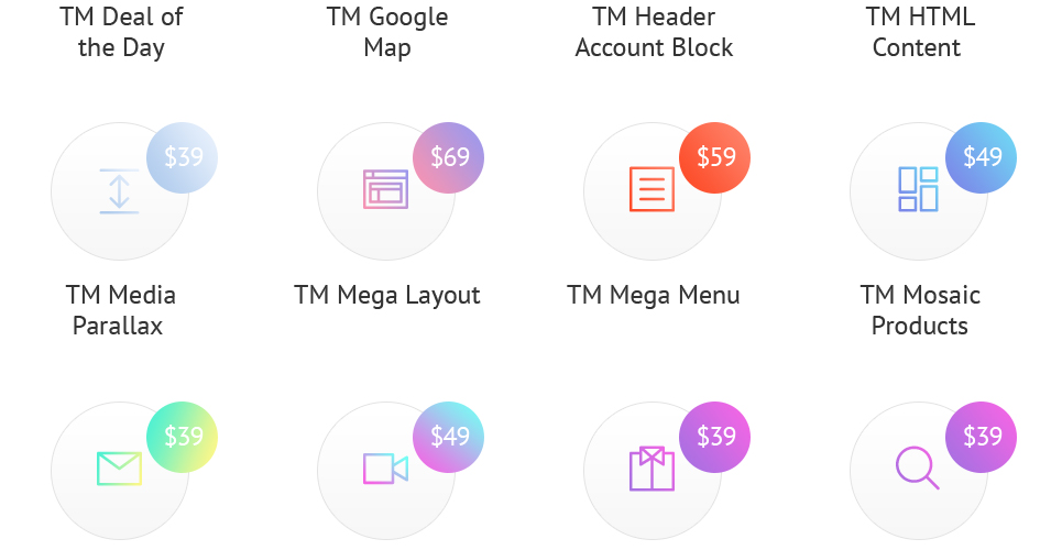 многоцелевая тема prestashop
