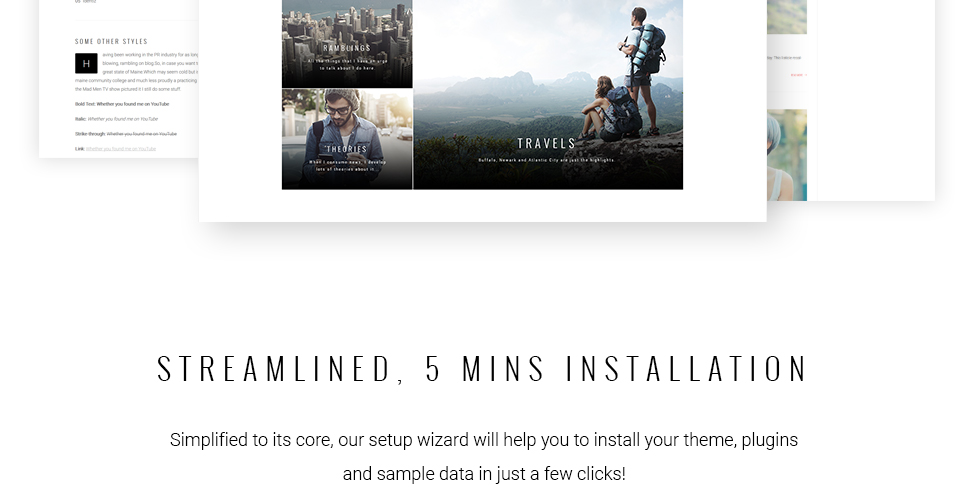 личный блог wordpress тема