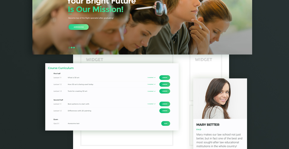 longriver university отзывчивая тема wordpress