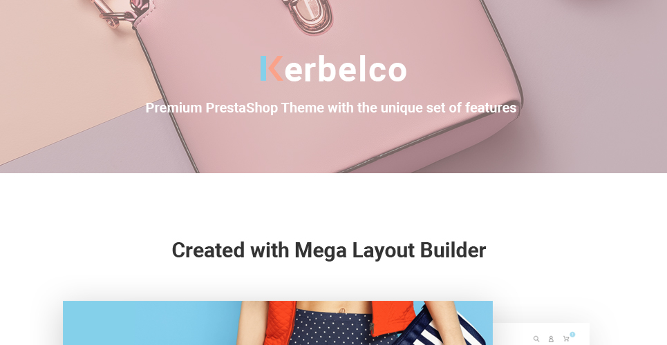 тема магазина сумок prestashop