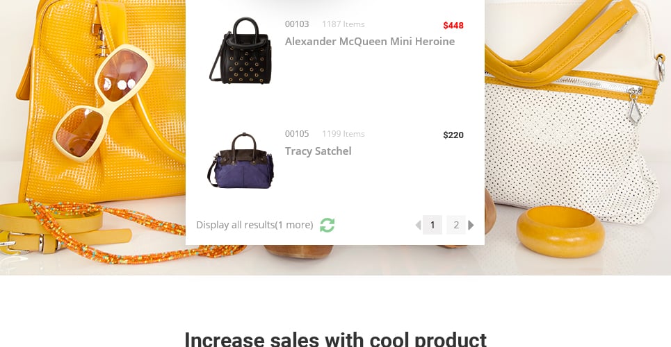тема магазина сумок prestashop