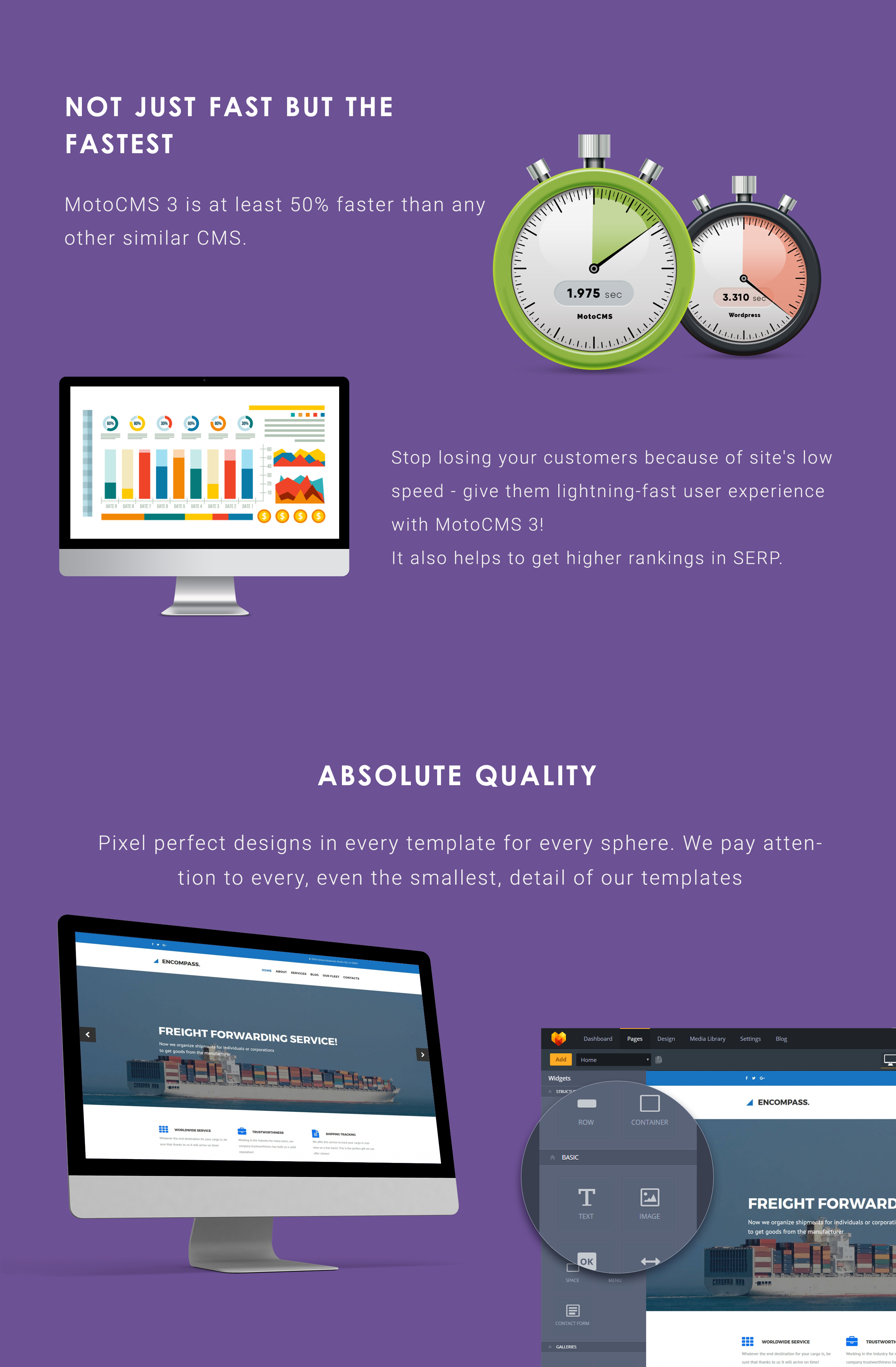 шаблон maritime moto cms 3