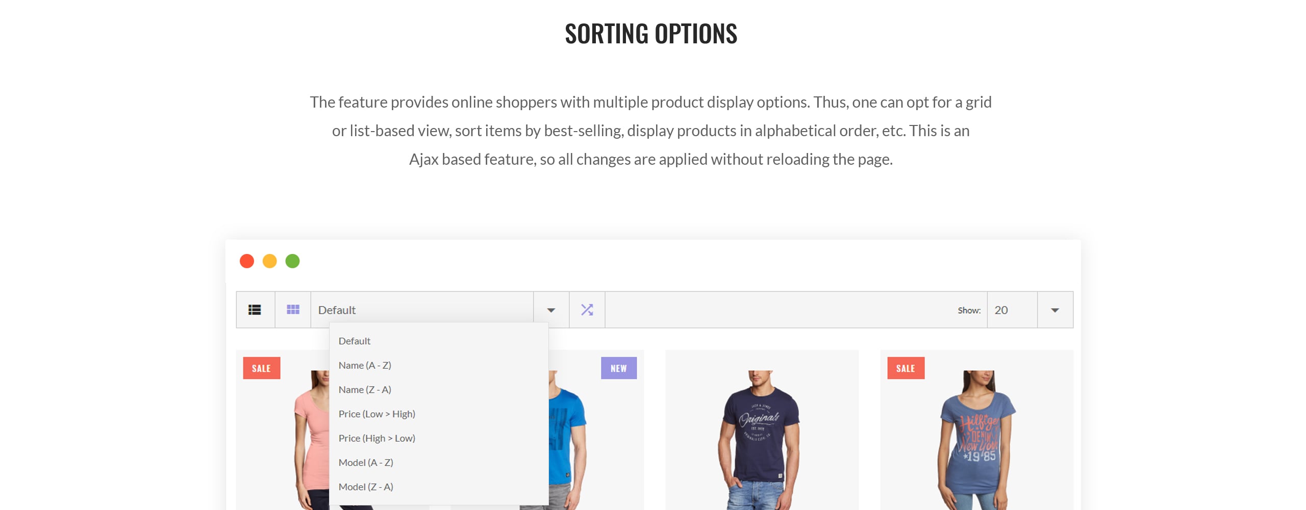 shirt shop отзывчивый шаблон opencart