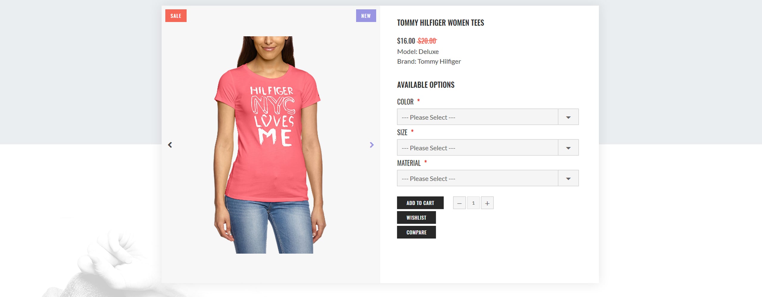 shirt shop отзывчивый шаблон opencart