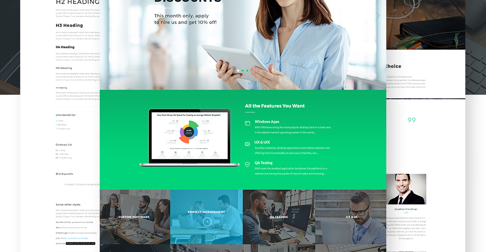 софтверная компания wordpress theme