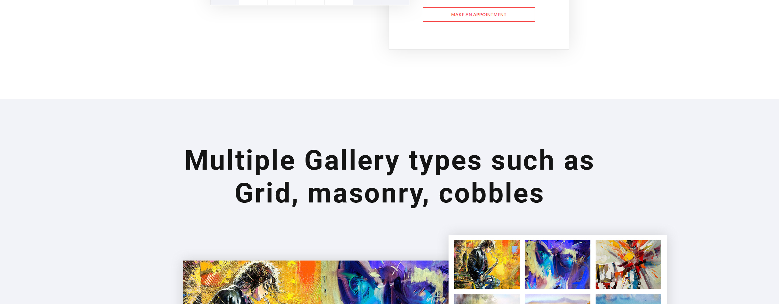 шаблон веб-сайта artist portfolio responsive html5