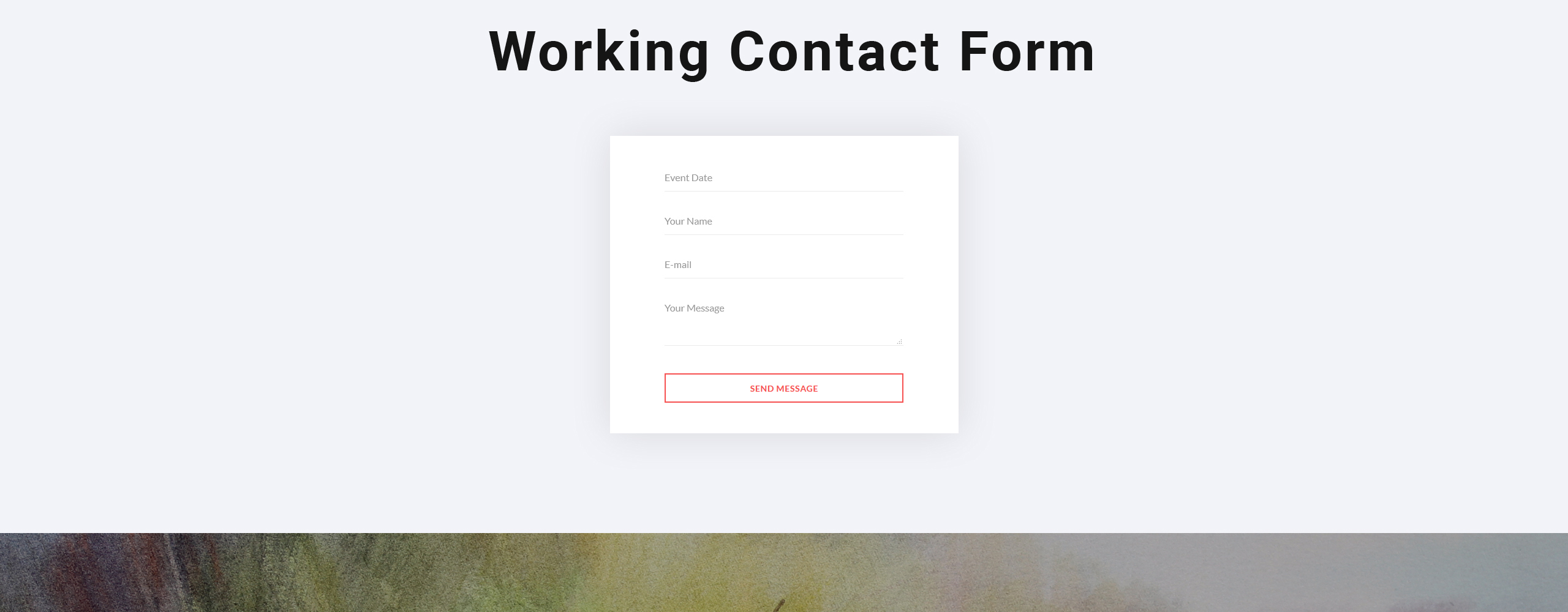 шаблон веб-сайта artist portfolio responsive html5