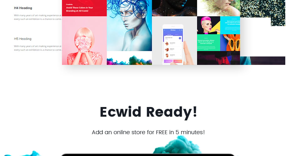 веб - дизайн студия отзывчивая тема wordpress