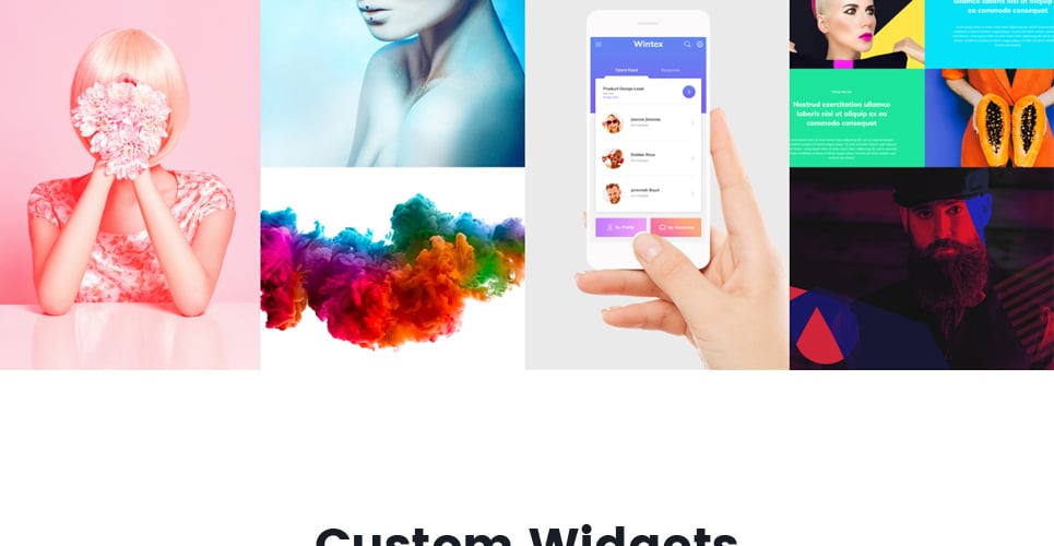 веб - дизайн студия отзывчивая тема wordpress