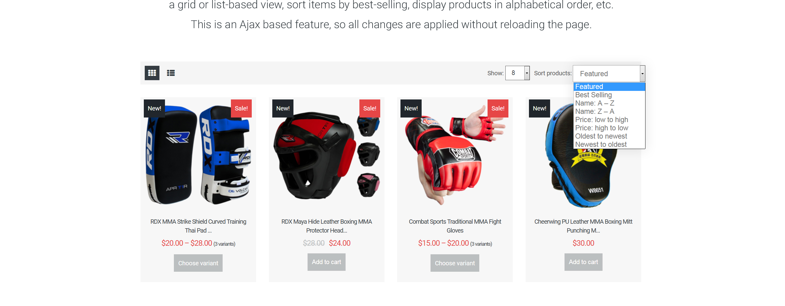 боевые искусства отзывчивая тема shopify