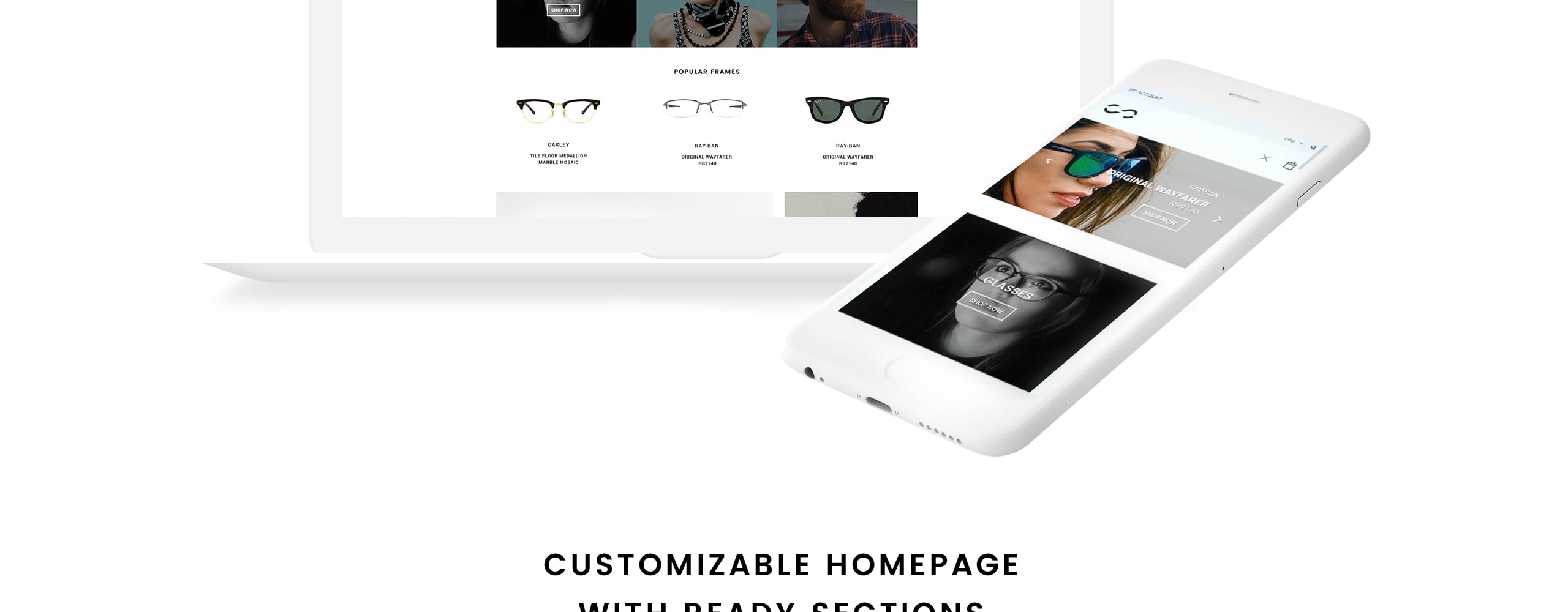 мода отзывчивая тема shopify