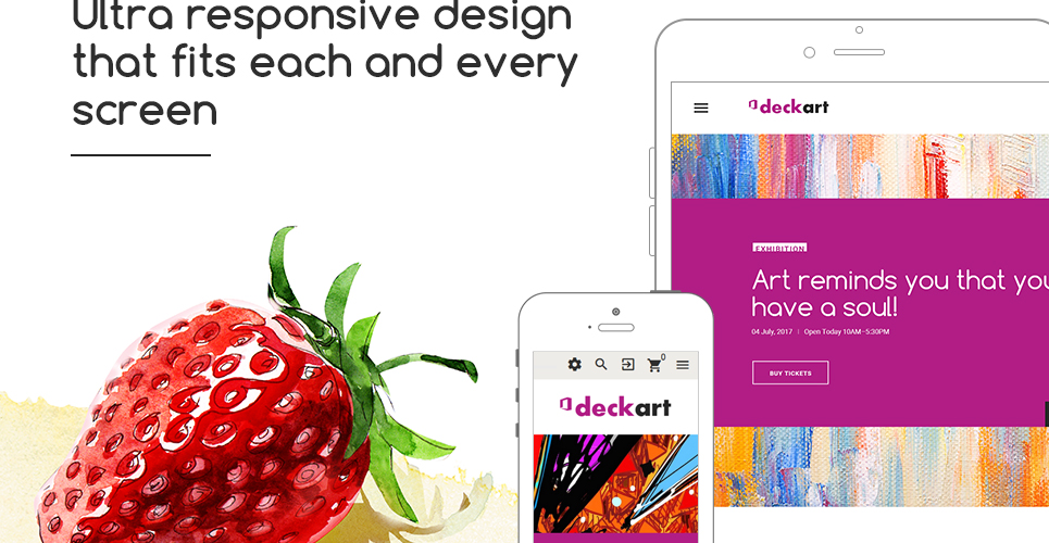 deckart отзывчивая тема prestashop
