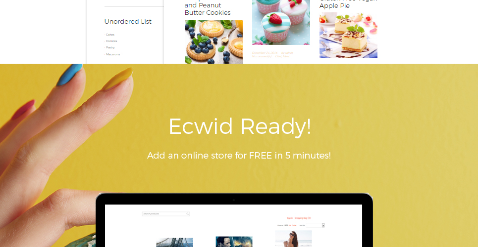 cakery отзывчивая тема wordpress