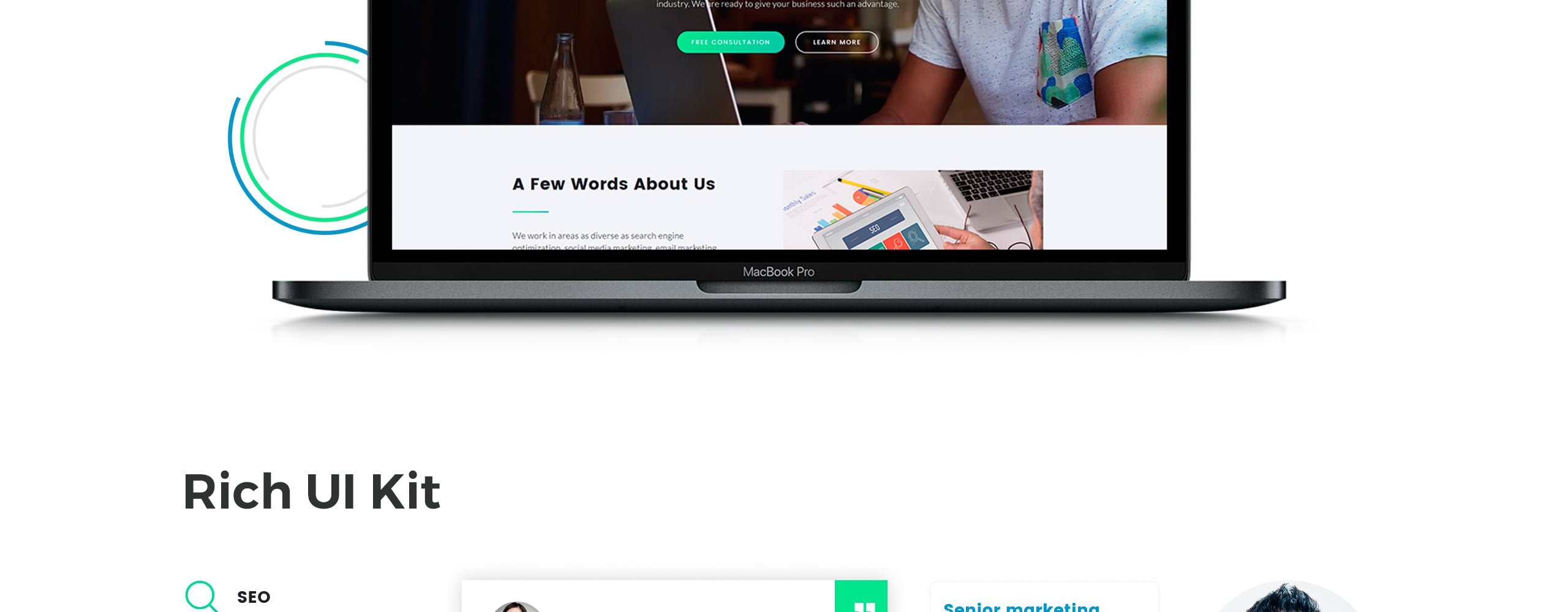 шаблон сайта seo & marketing agency