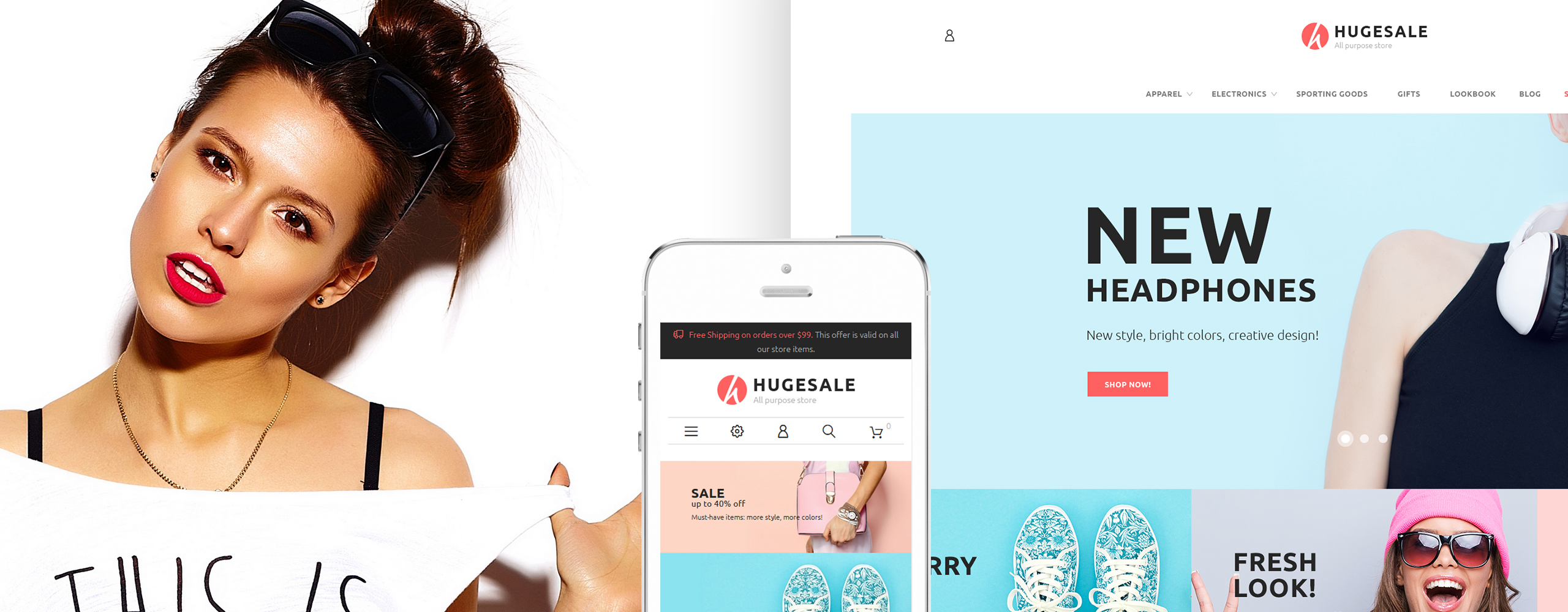 тема hugesale prestashop