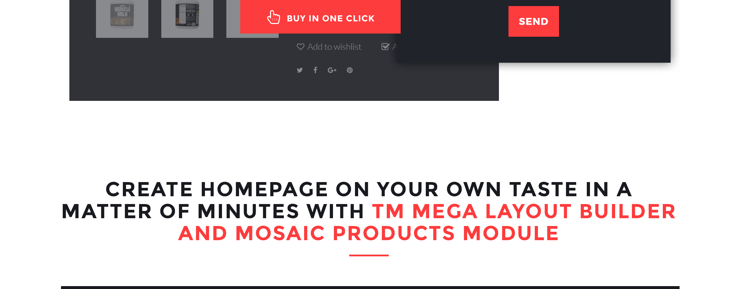 тема спортивного питания prestashop