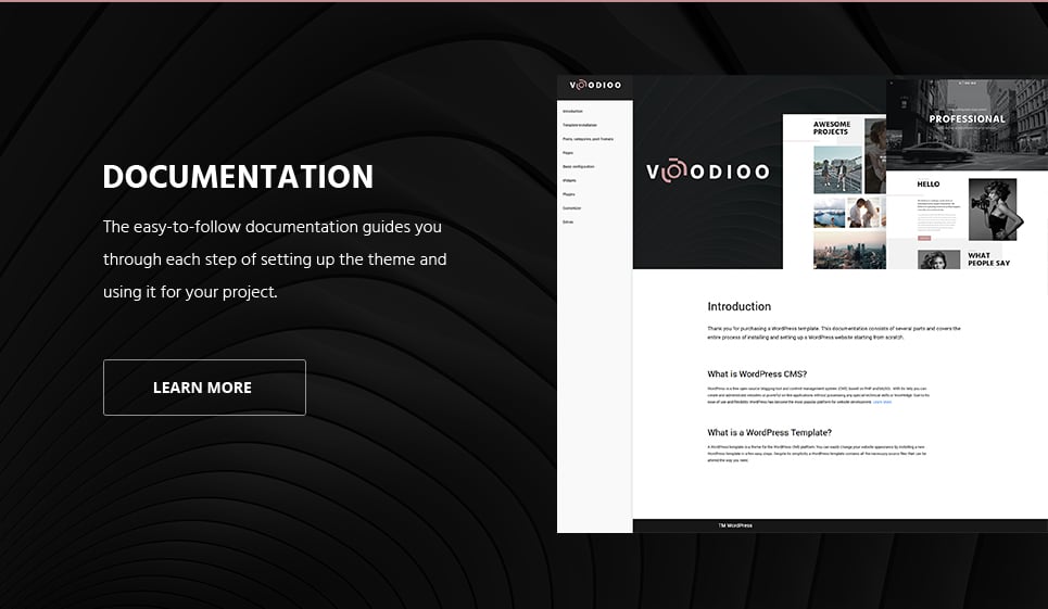 видеограф отзывчивая тема wordpress