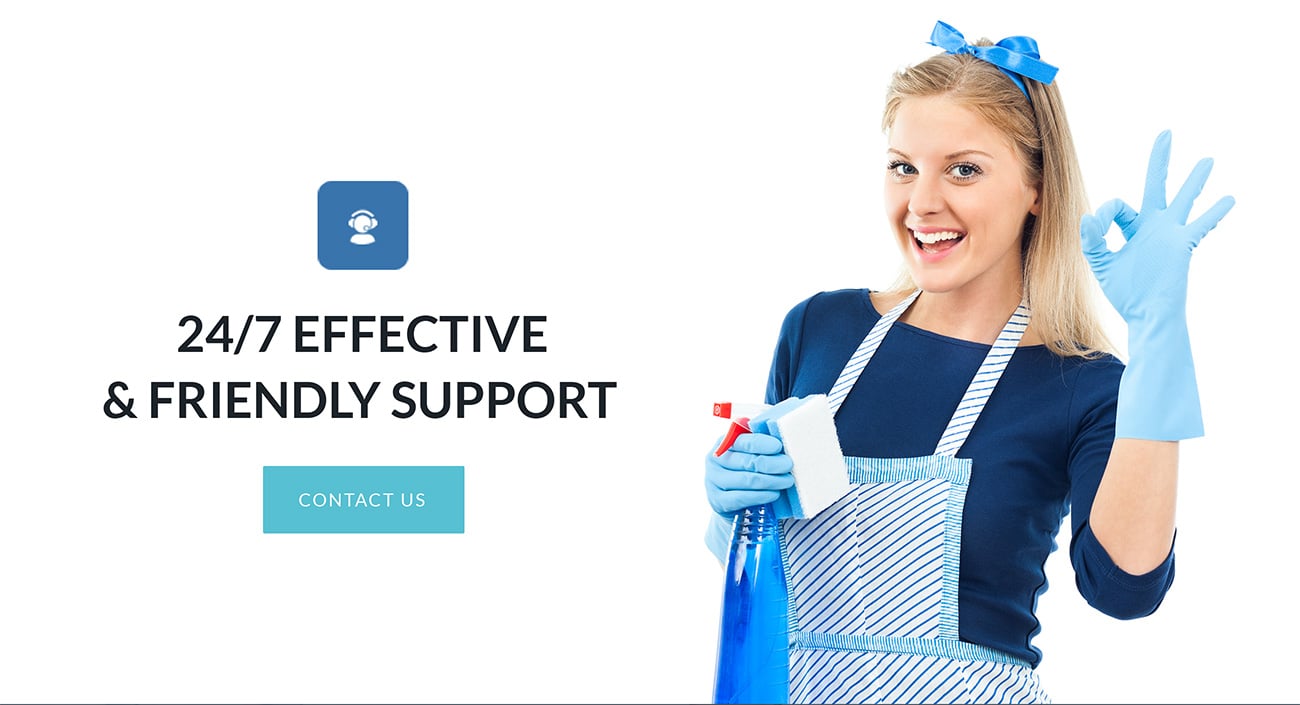 клининговые услуги отзывчивая тема wordpress