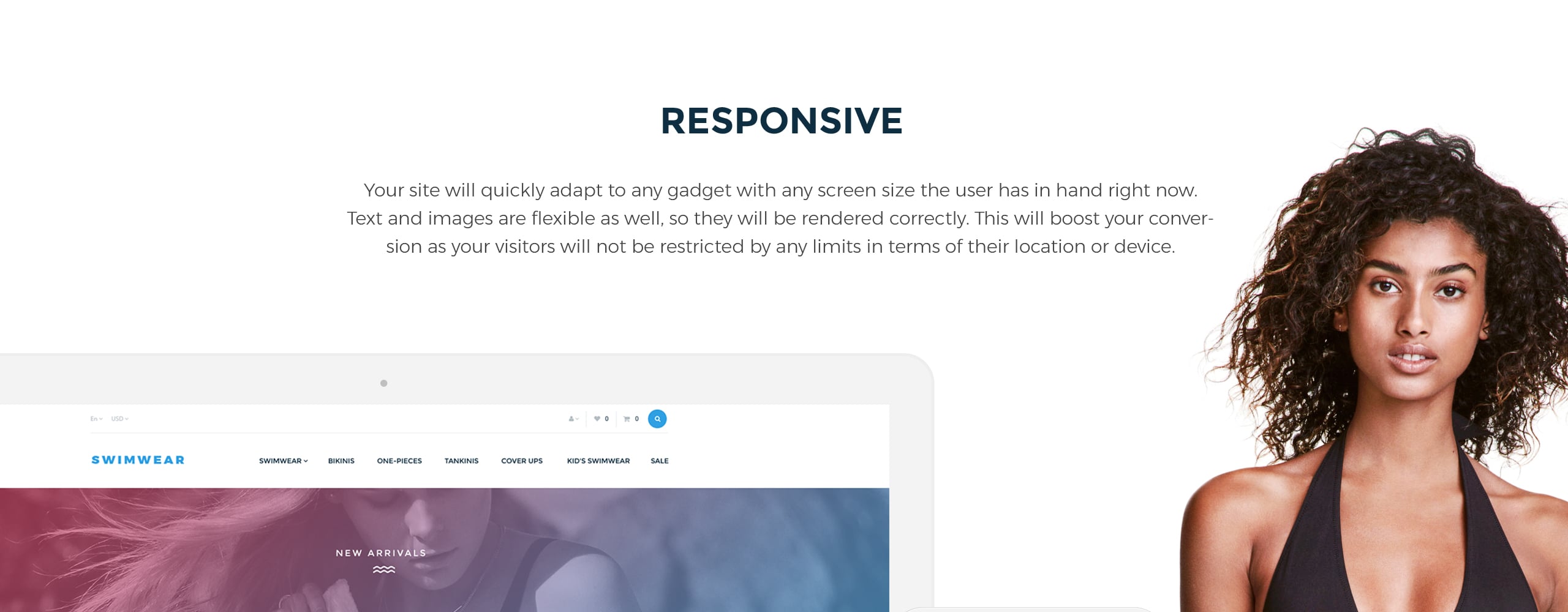 мода отзывчивый шаблон opencart