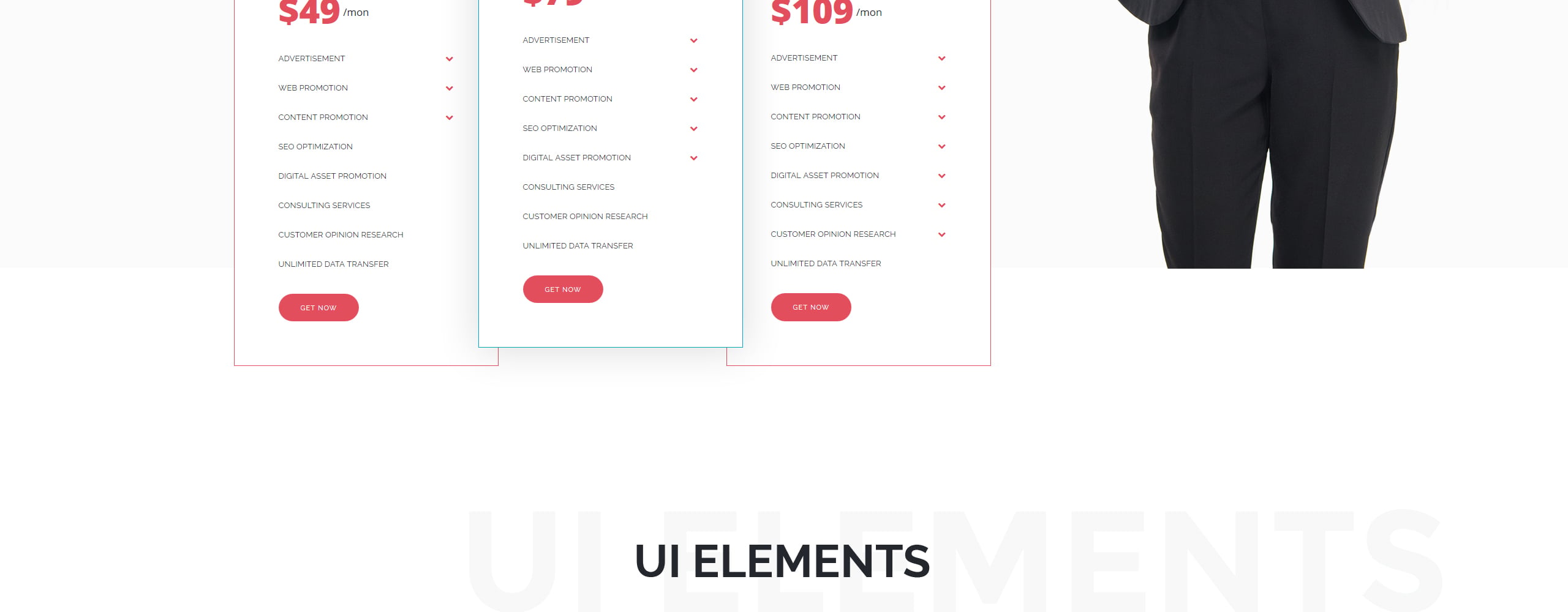 шаблон smm агентства joomla