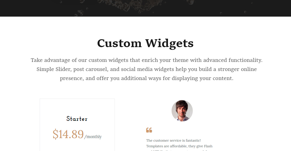 тема wordpress для коктейль-бара