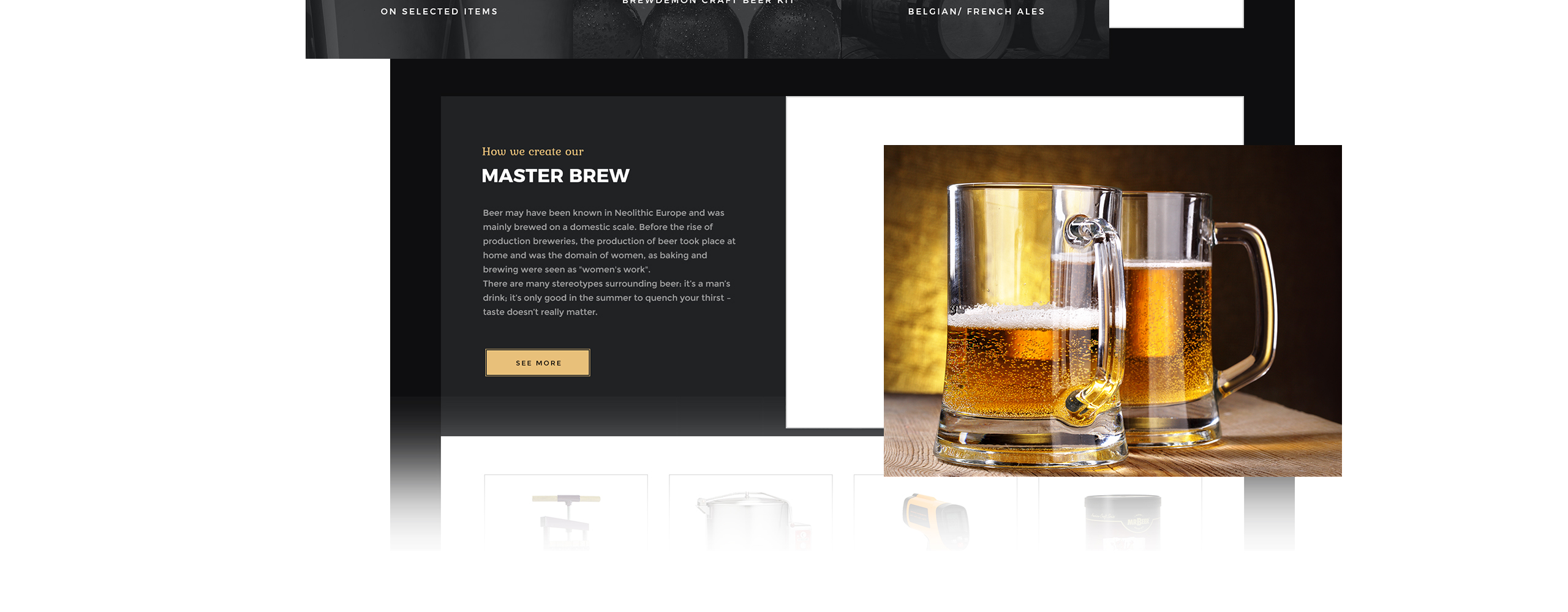 тема grandbeer prestashop