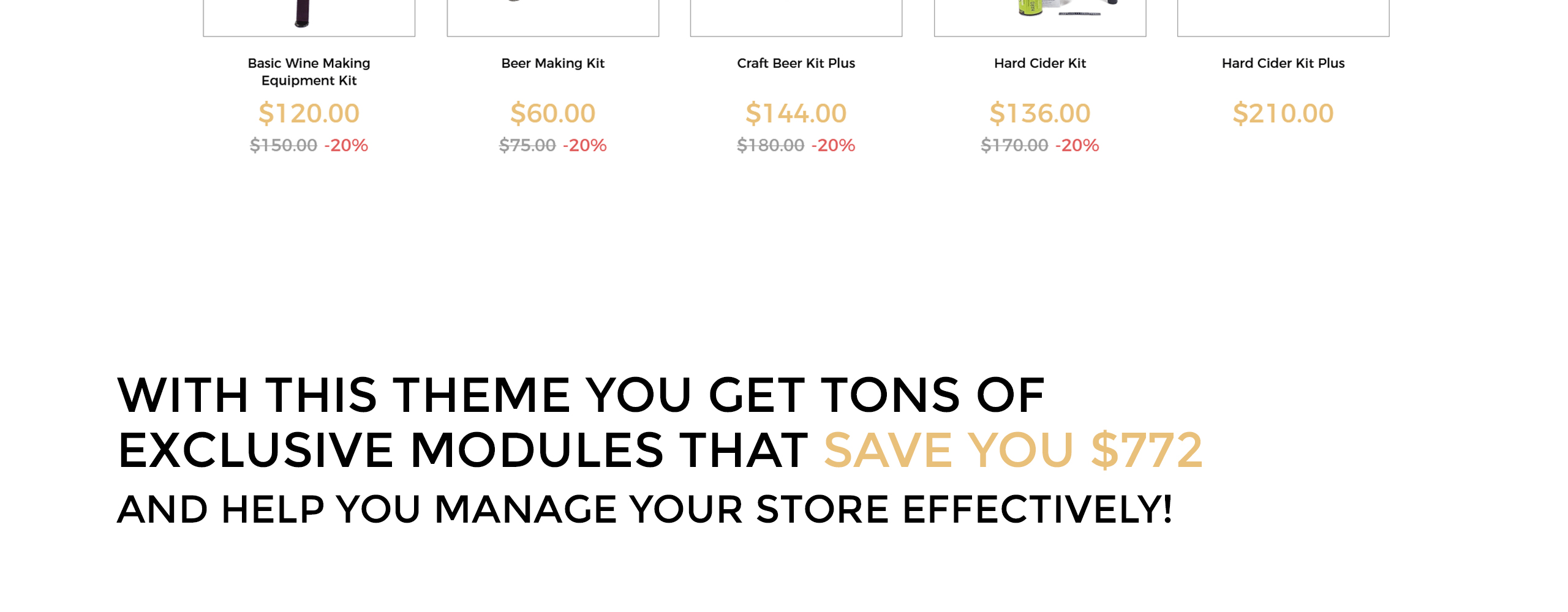 тема grandbeer prestashop