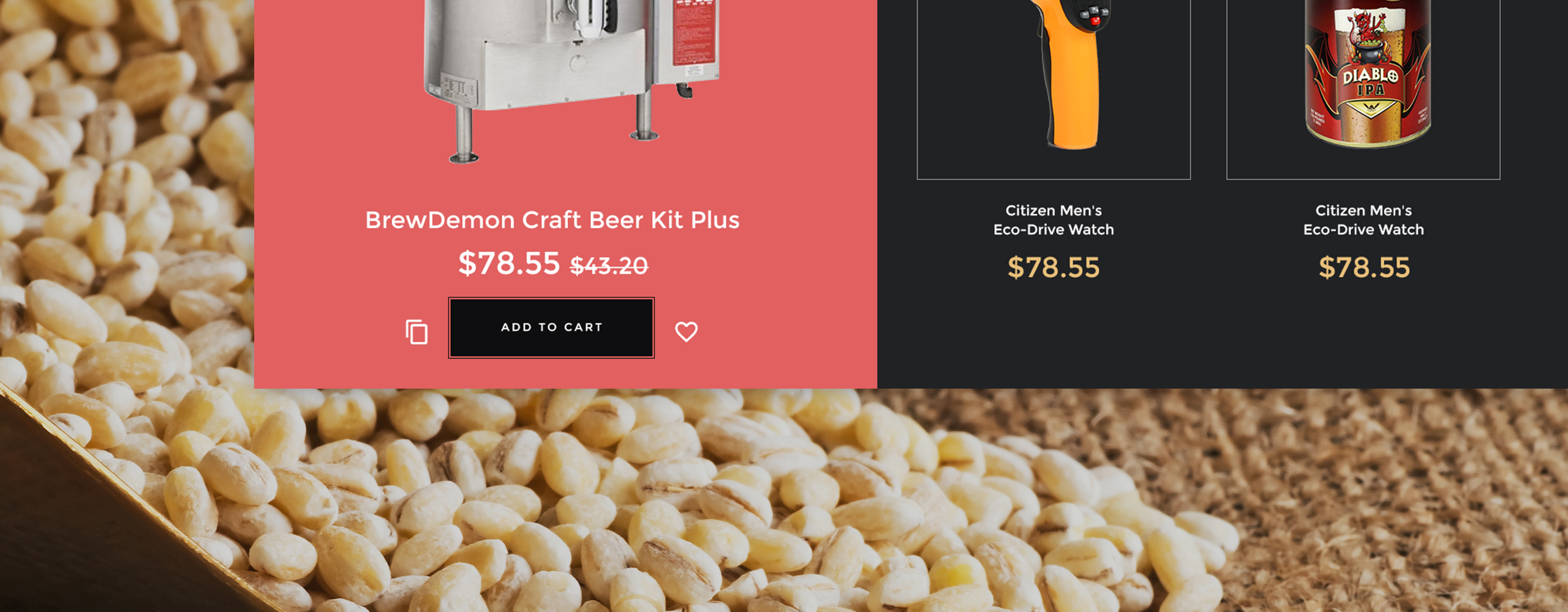 тема grandbeer prestashop