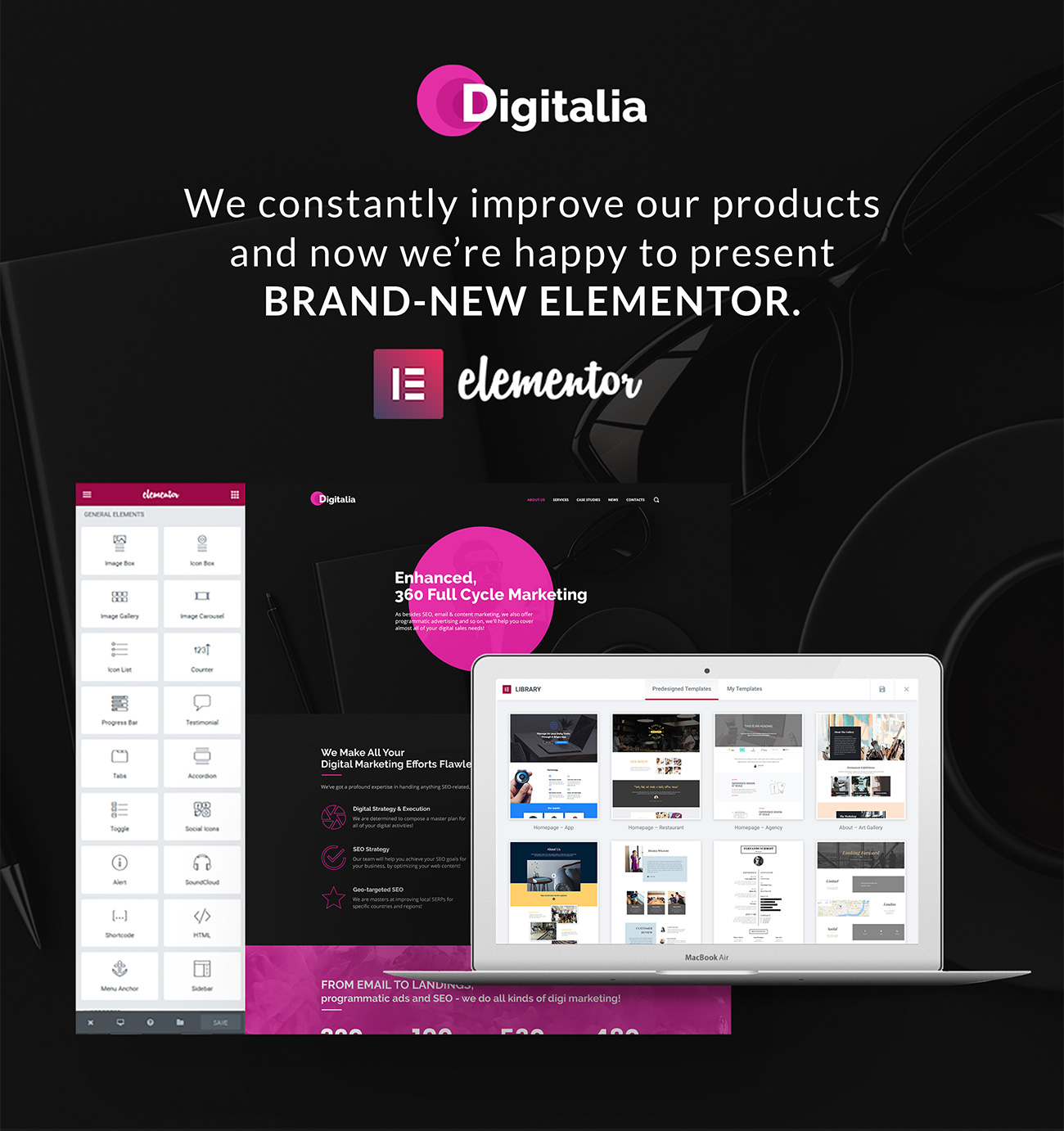 цифровое агентство wordpress тема
