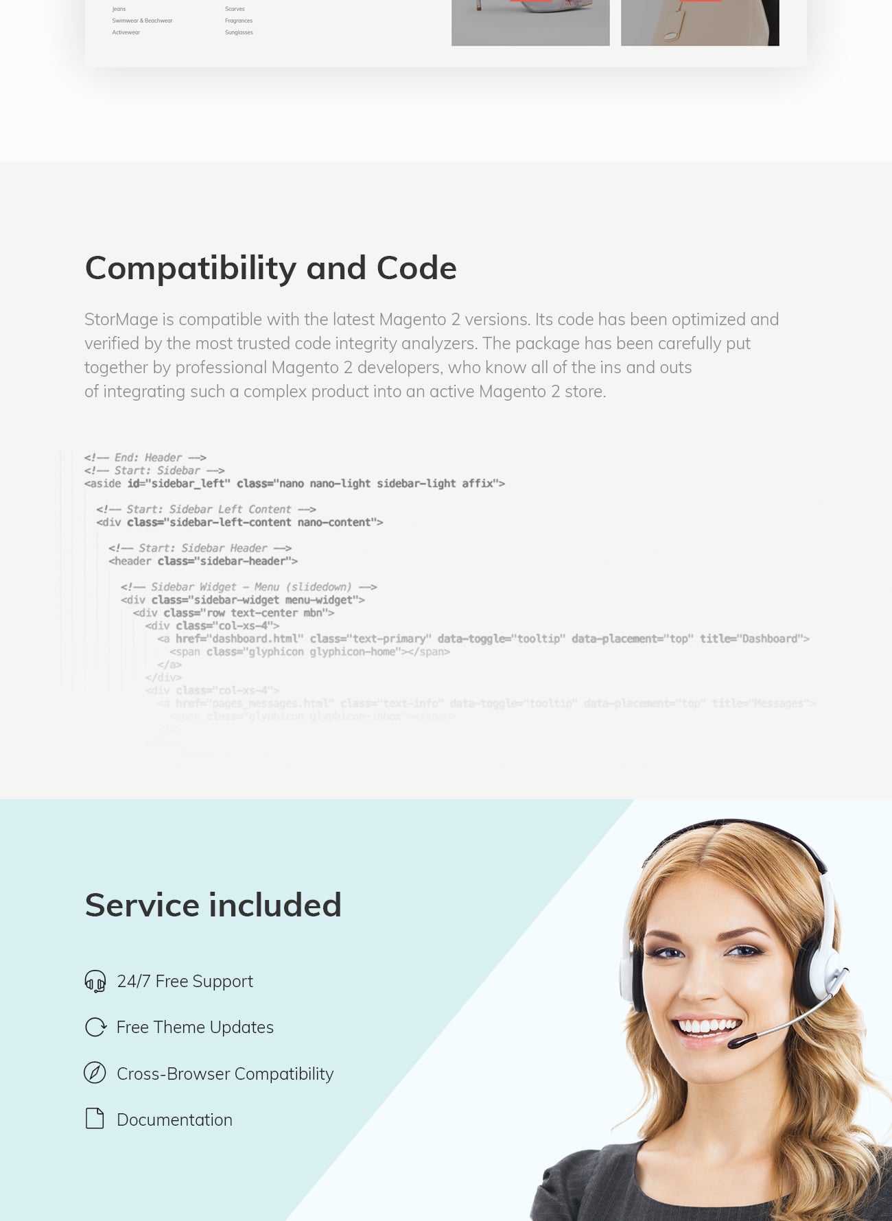 модная одежда magento тема