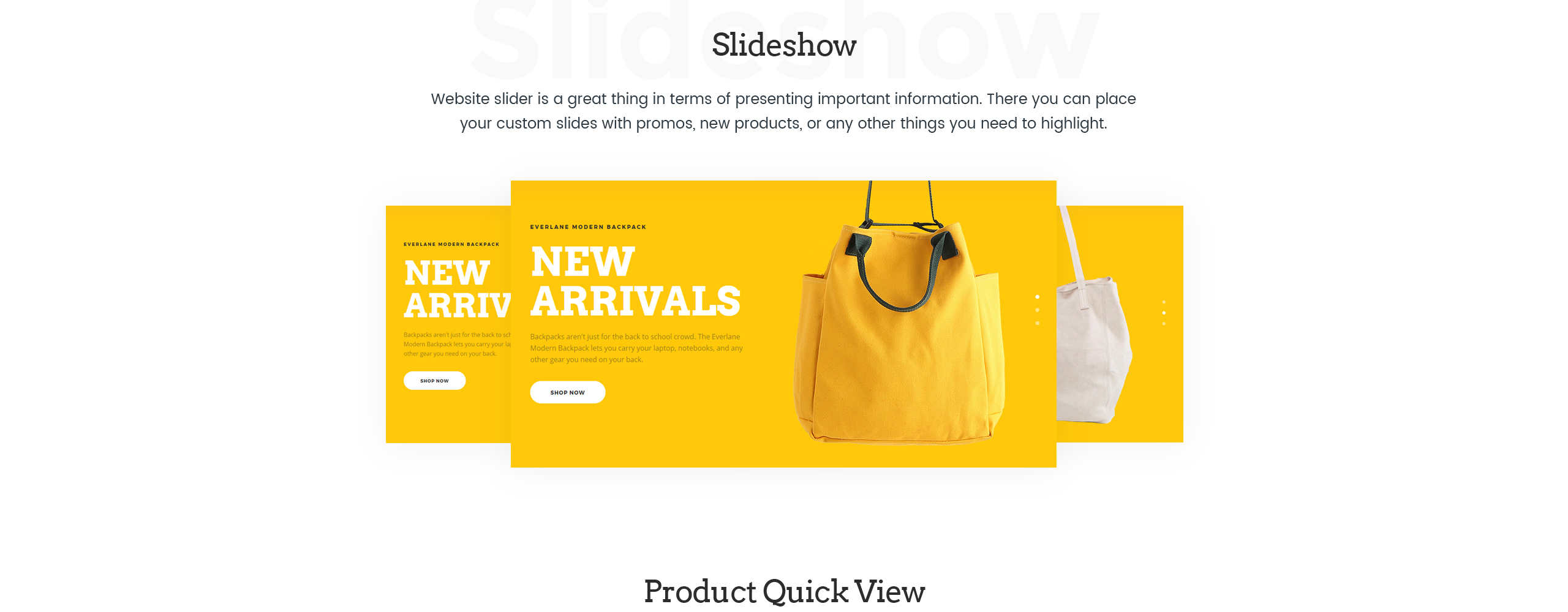 сумочка отзывчивая тема shopify