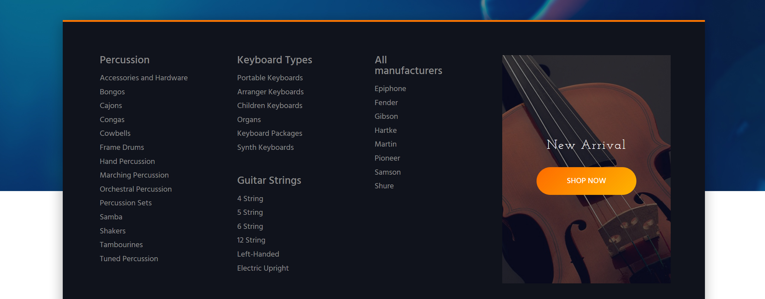 musicum prestashop тема
