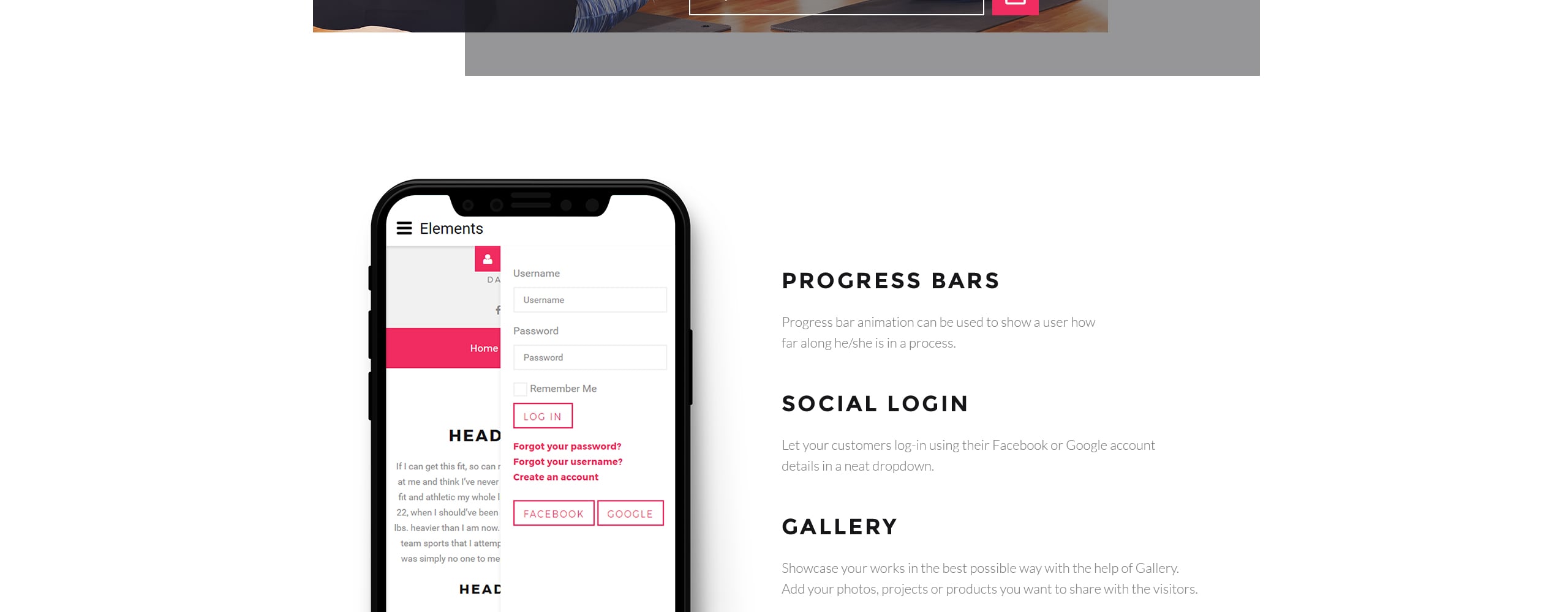 шаблон dance trainer joomla