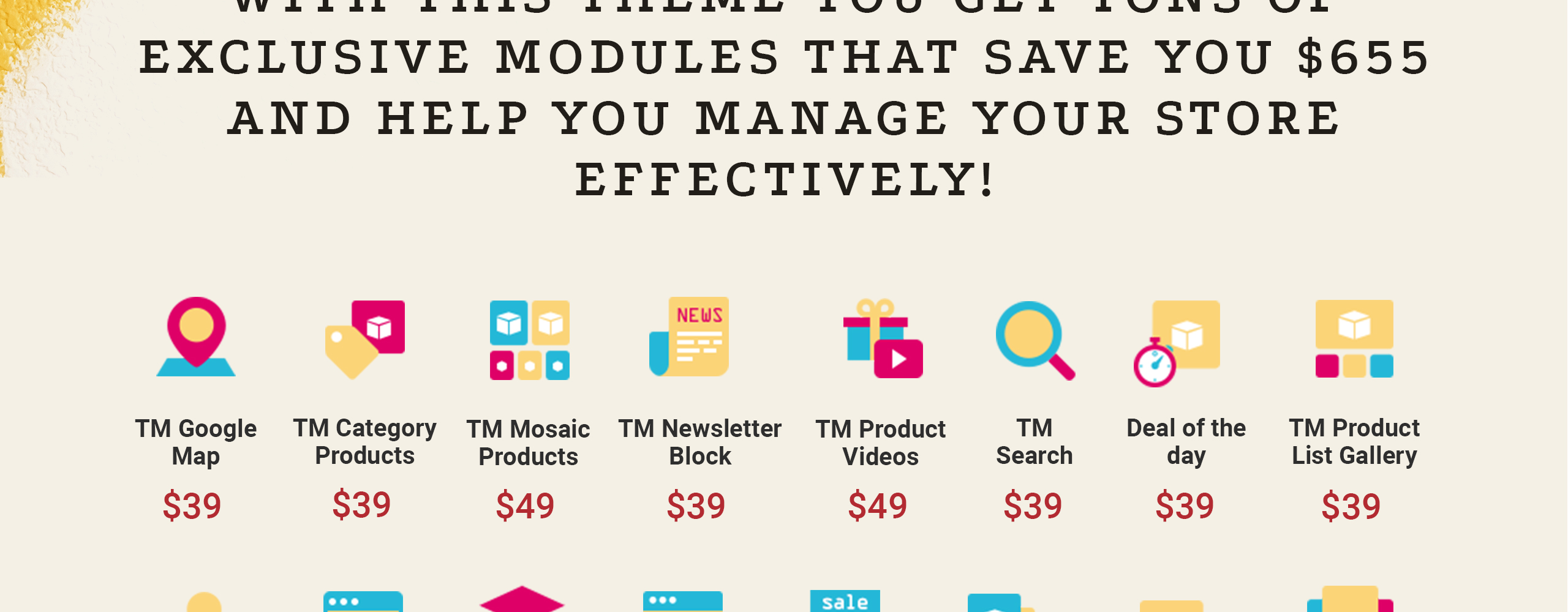 столярный магазин prestashop тема