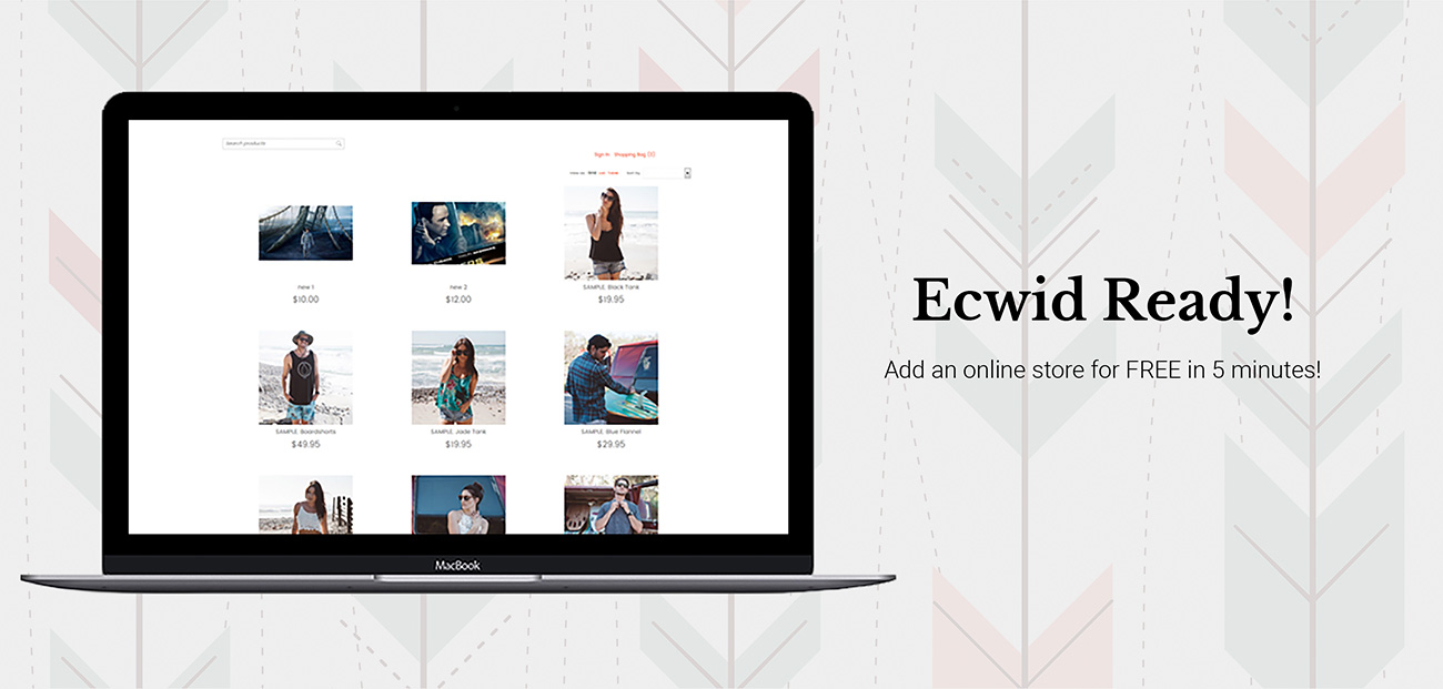 handmade artist personal blog wordpress theme