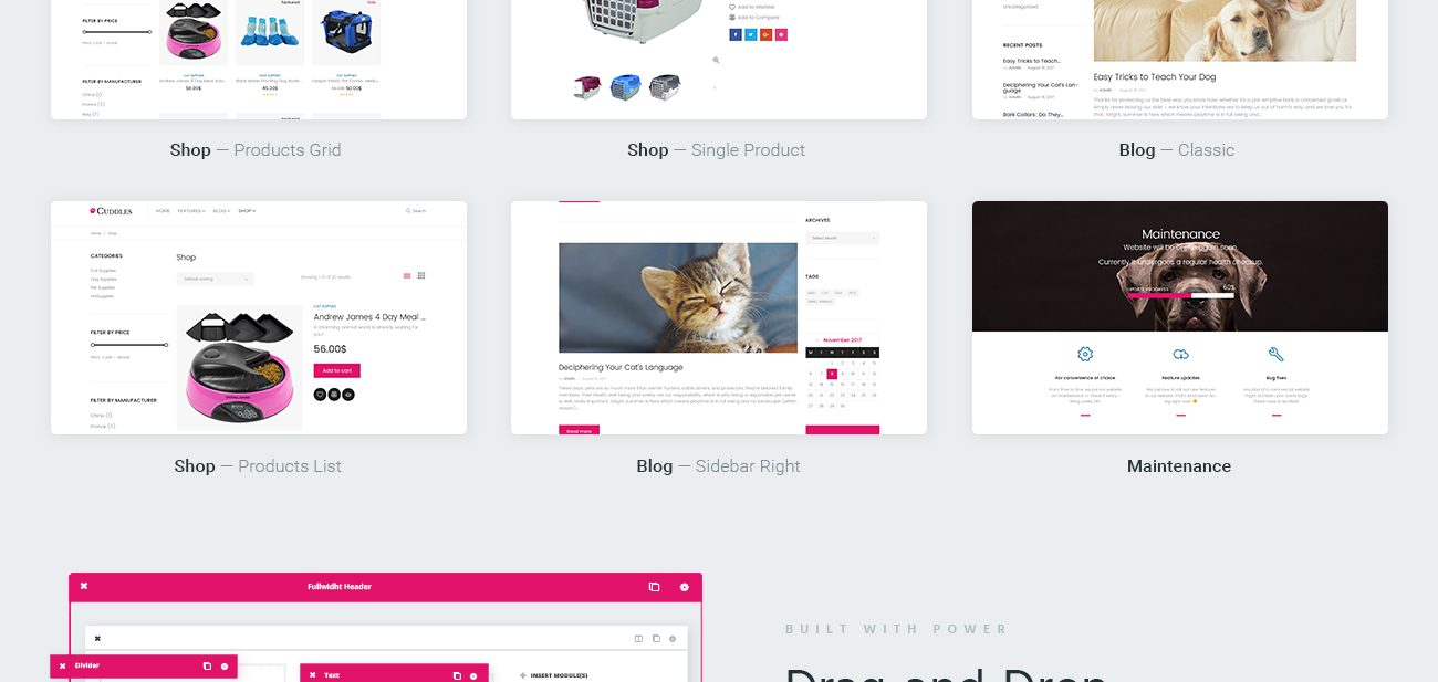 тема зоомагазина woocommerce