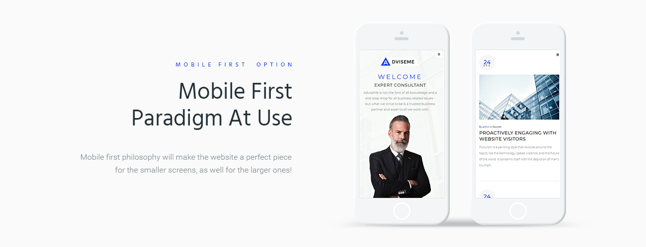 тема wordpress business advisor