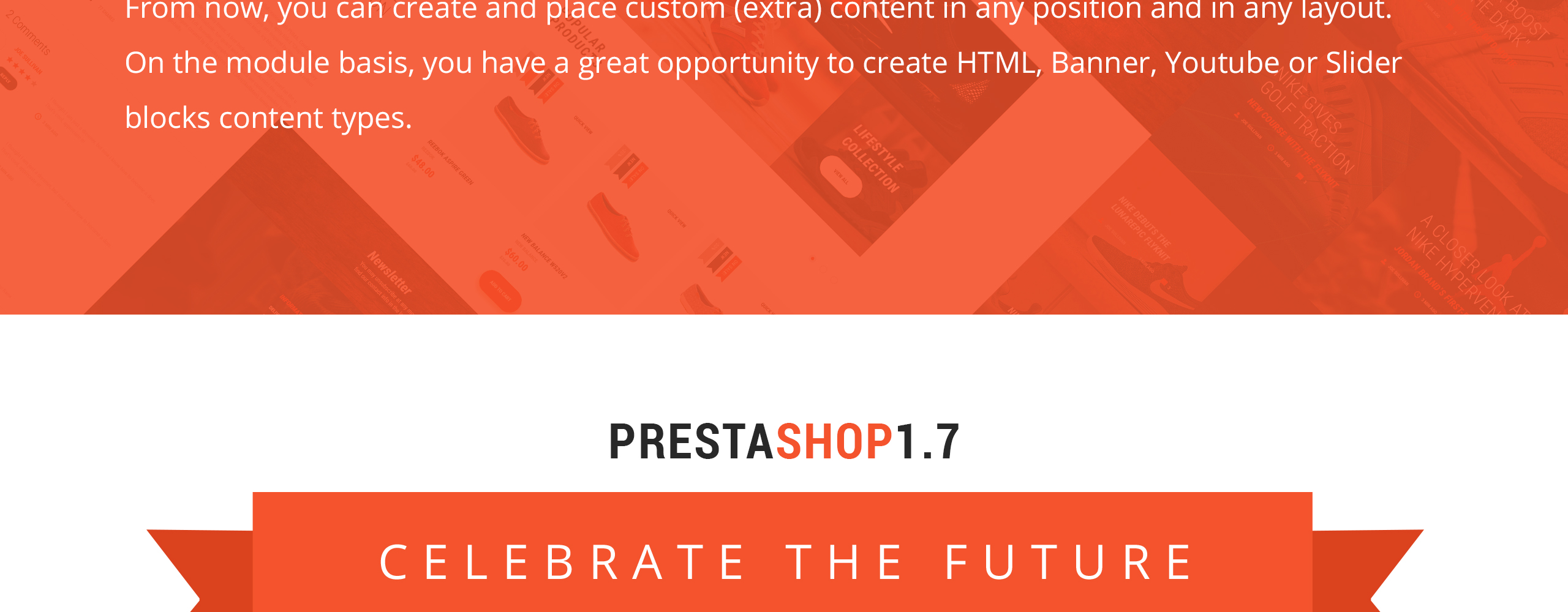кроссовки магазин prestashop тема