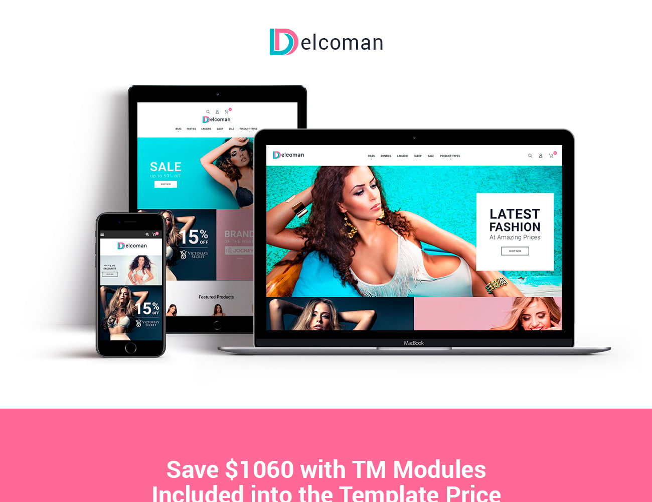магазин нижнего белья magento theme