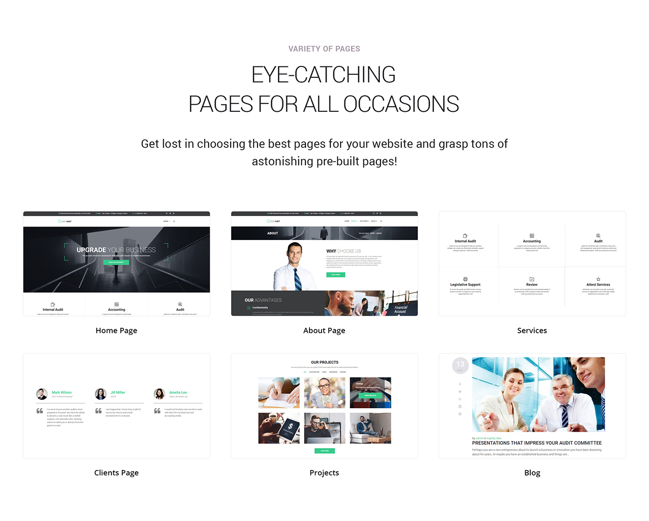 easyaudit аудит wordpress тема