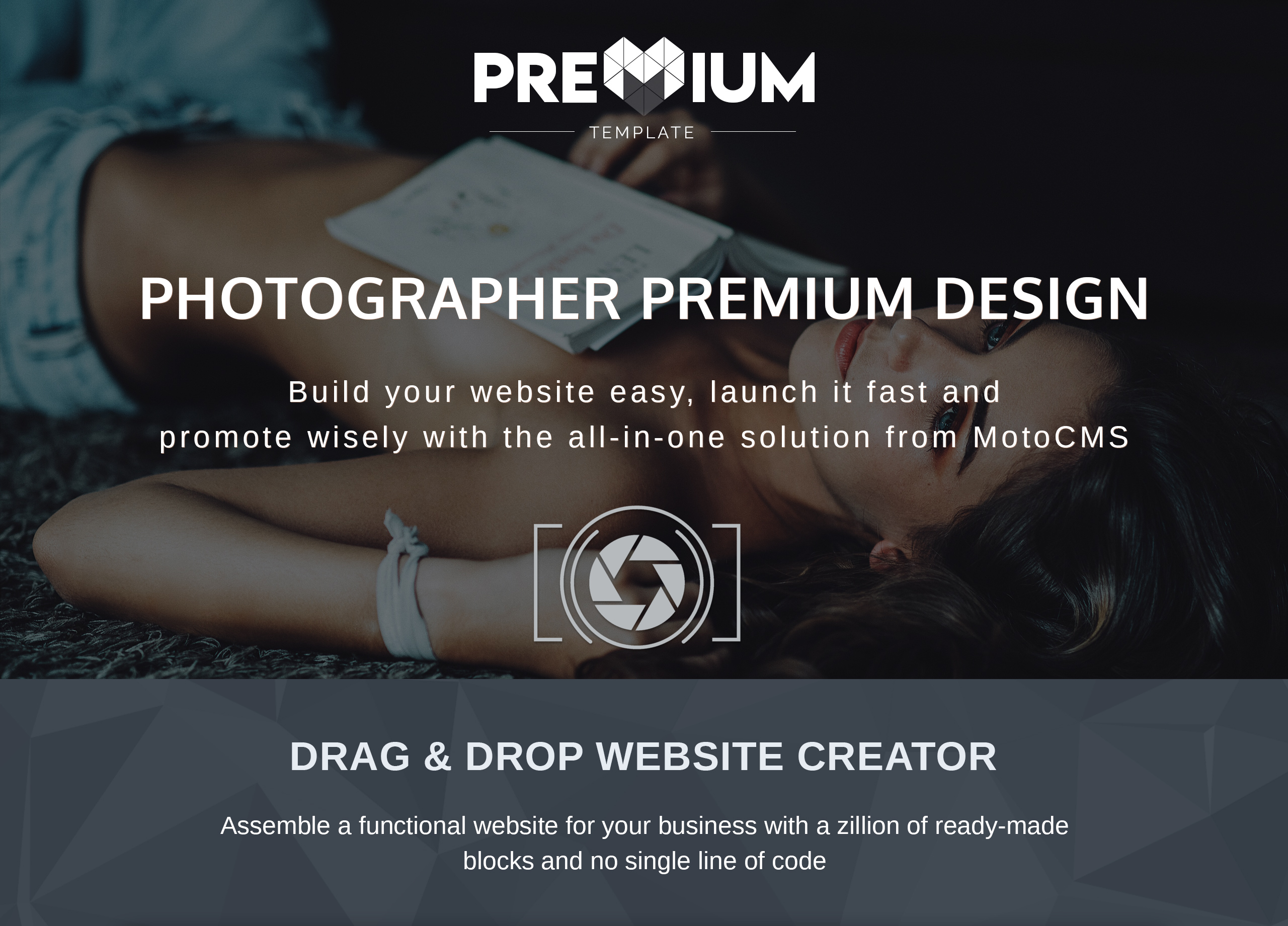 фотограф портфолио moto cms 3 шаблон