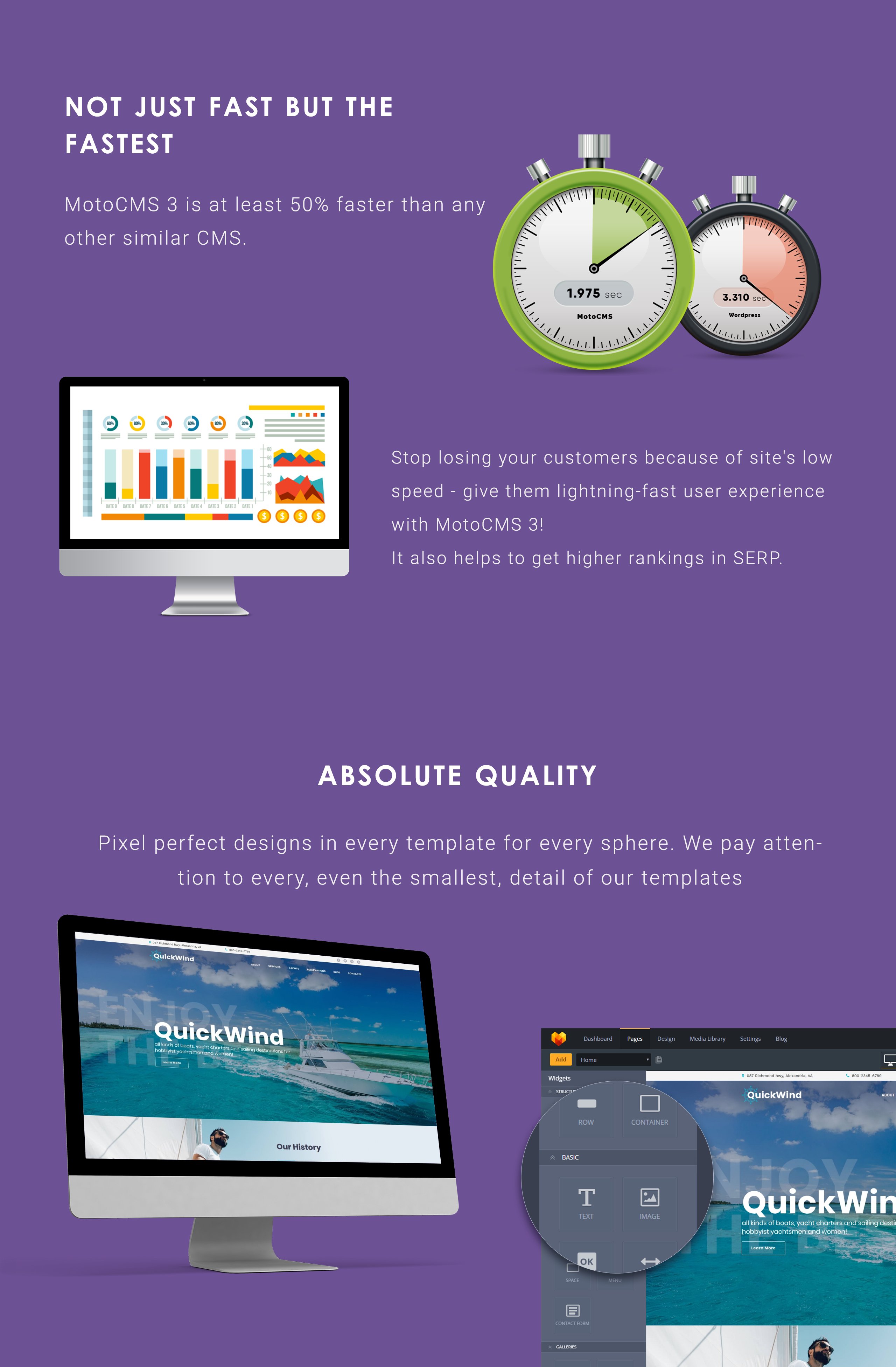 yachting &amp; voyage charter moto cms 3 шаблон