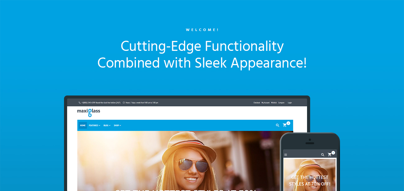 maxiglass eye glasses тема woocommerce