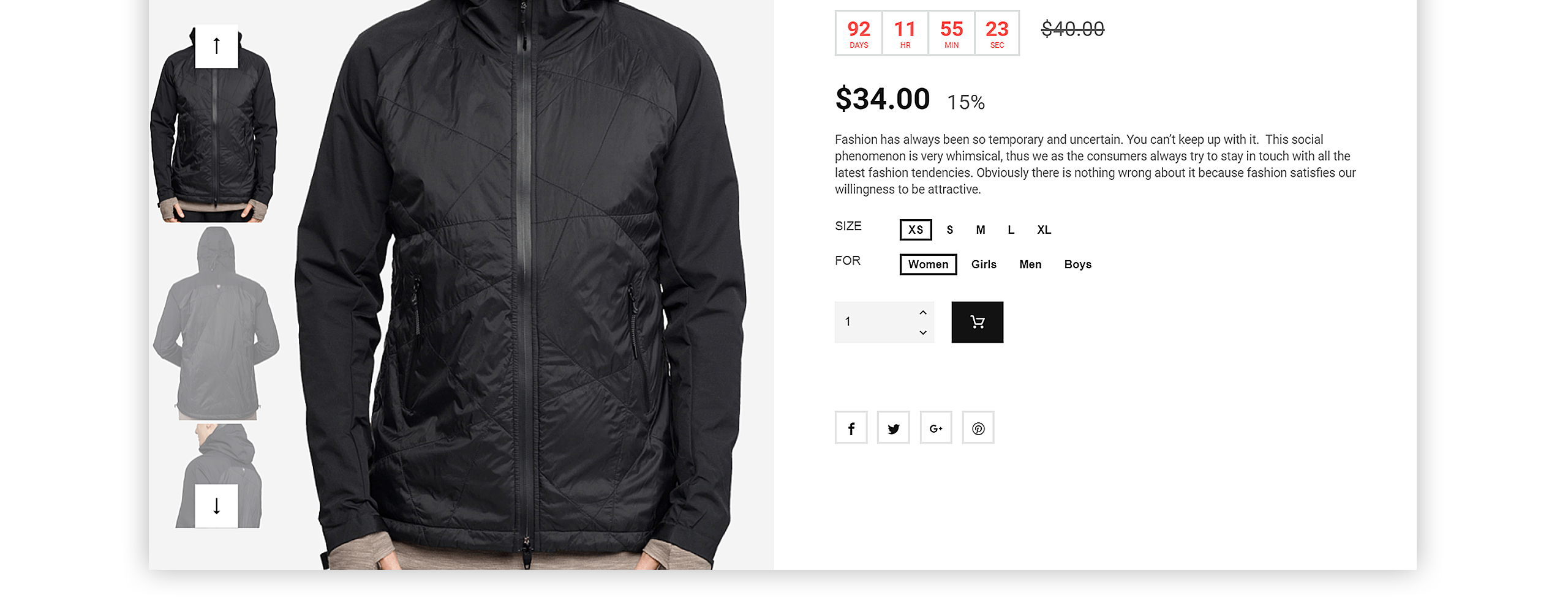 doretech 1.7 prestashop тема