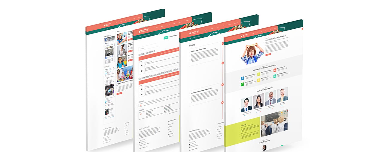 шаблон joomla для начальной школы