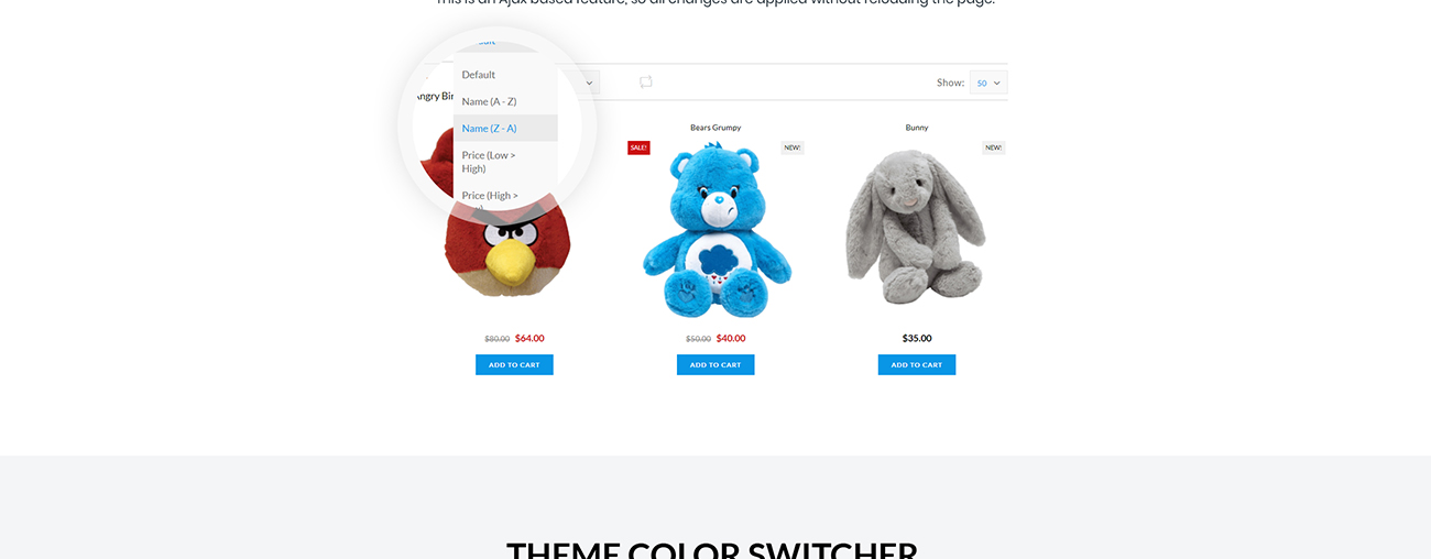 шаблон opencart для детских игрушек и одежды