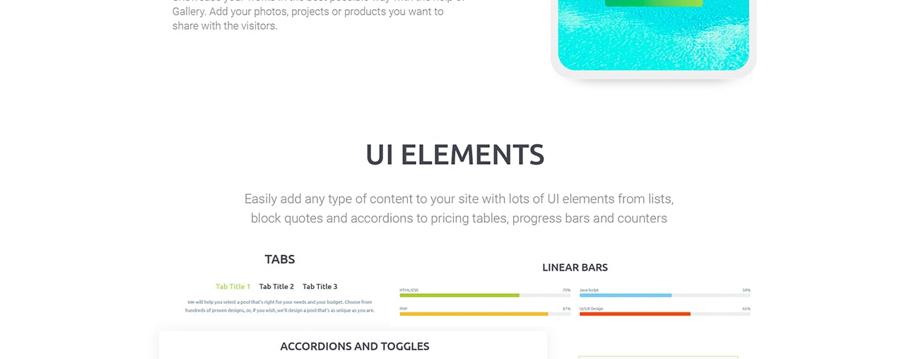 fancy swimming pool engineering company шаблон joomla