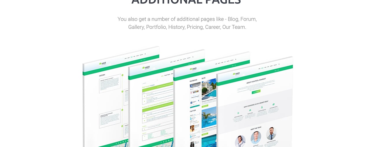 fancy swimming pool engineering company шаблон joomla