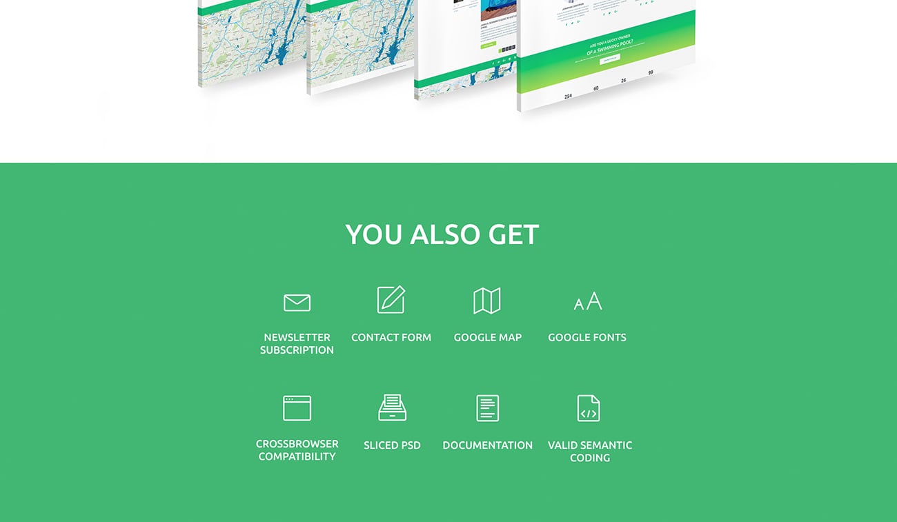 fancy swimming pool engineering company шаблон joomla