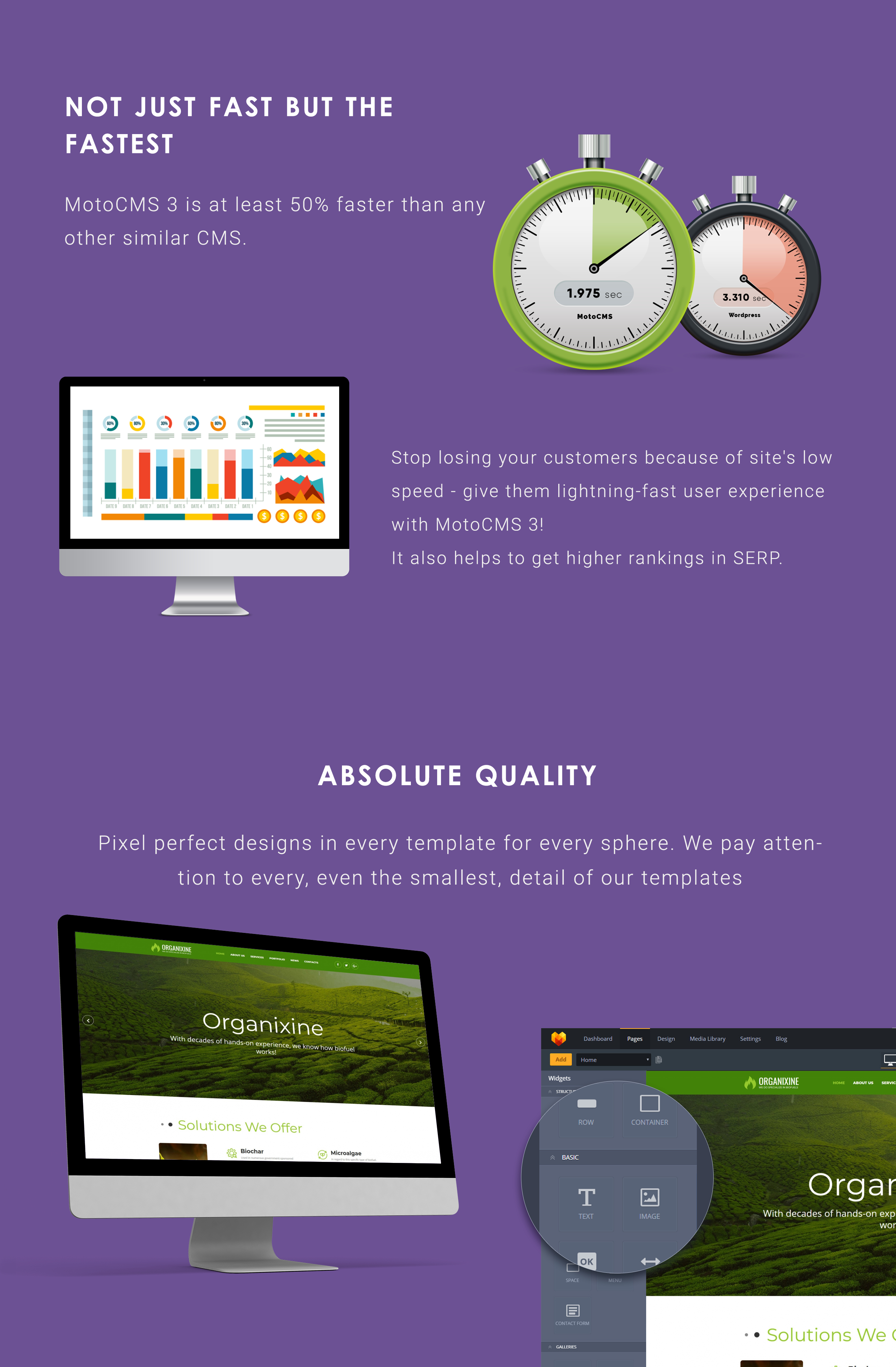 шаблон green energy moto cms 3